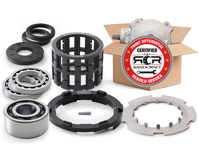 GEN 2 BULLETPROOF FRONT DIFFERENTIAL RE-BUILD 2017-2025 XP 1000 / XP TURBO / XPEDITION