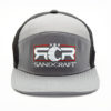 SANDCRAFT Hat - 'BLACKWATER' Grey - 6 Panel - Image 3