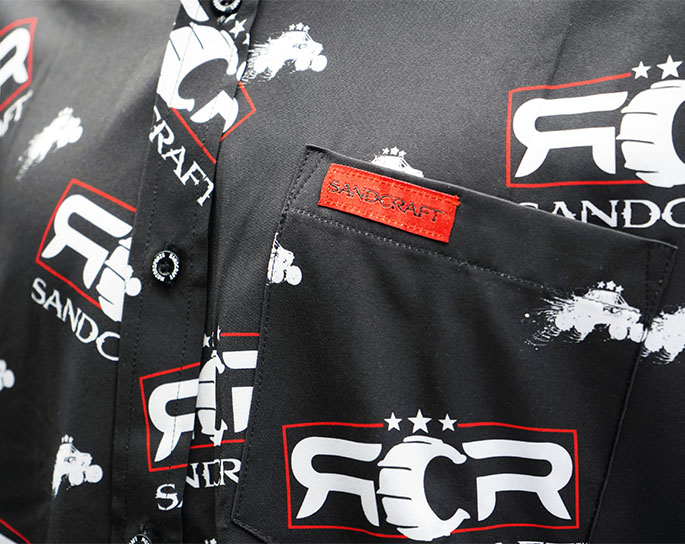 Front Of The Line Shirt - Black RZR - Image 6
