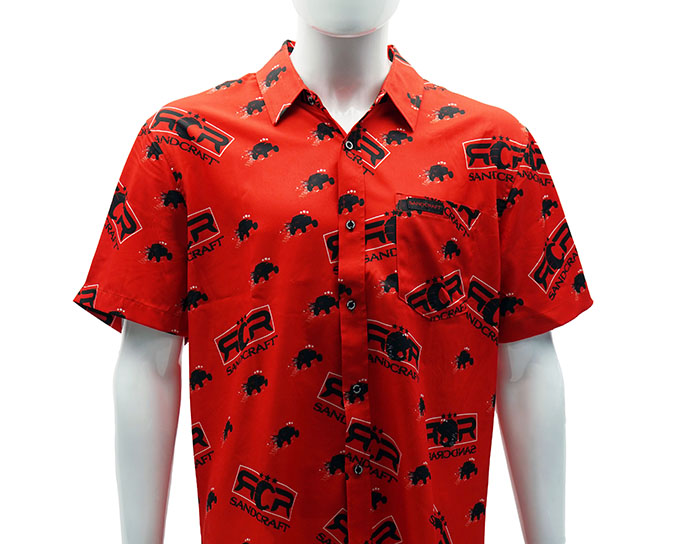 Front Of The Line Shirt - Red CAN AM